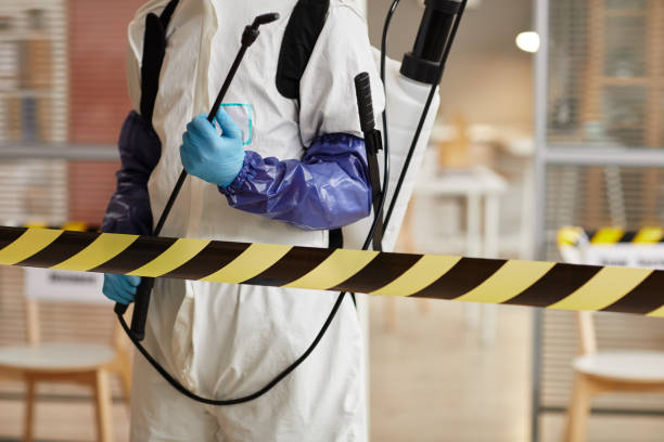 Professional Biohazard Cleanup technician working in Dayton, NV